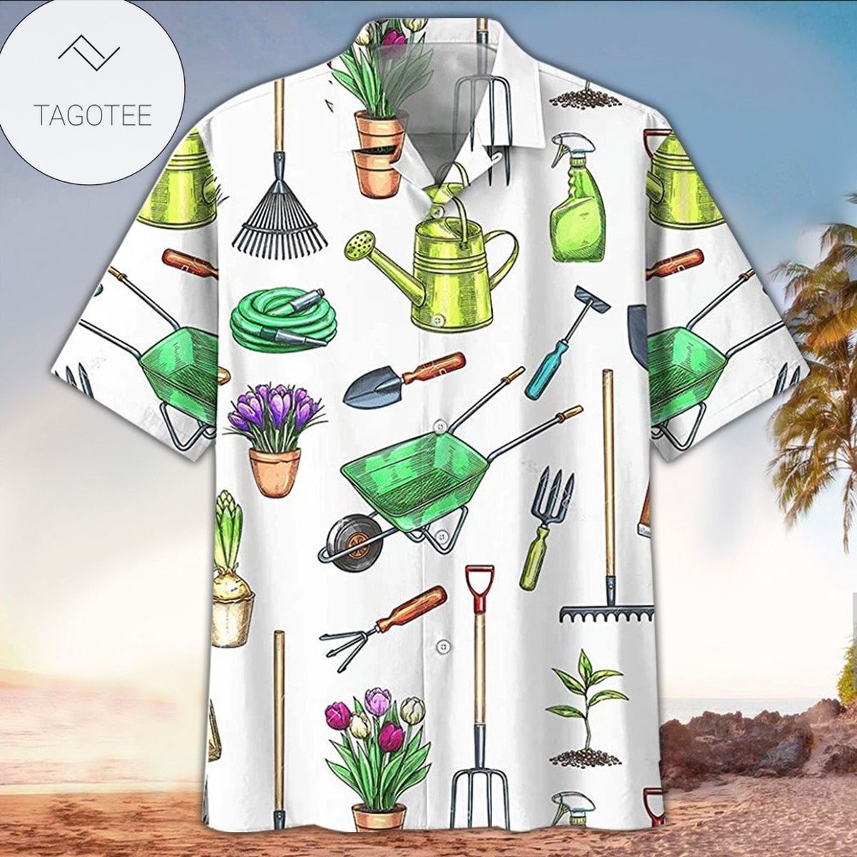 Garden of Eden Snake Unisex Hawaiian Shirt