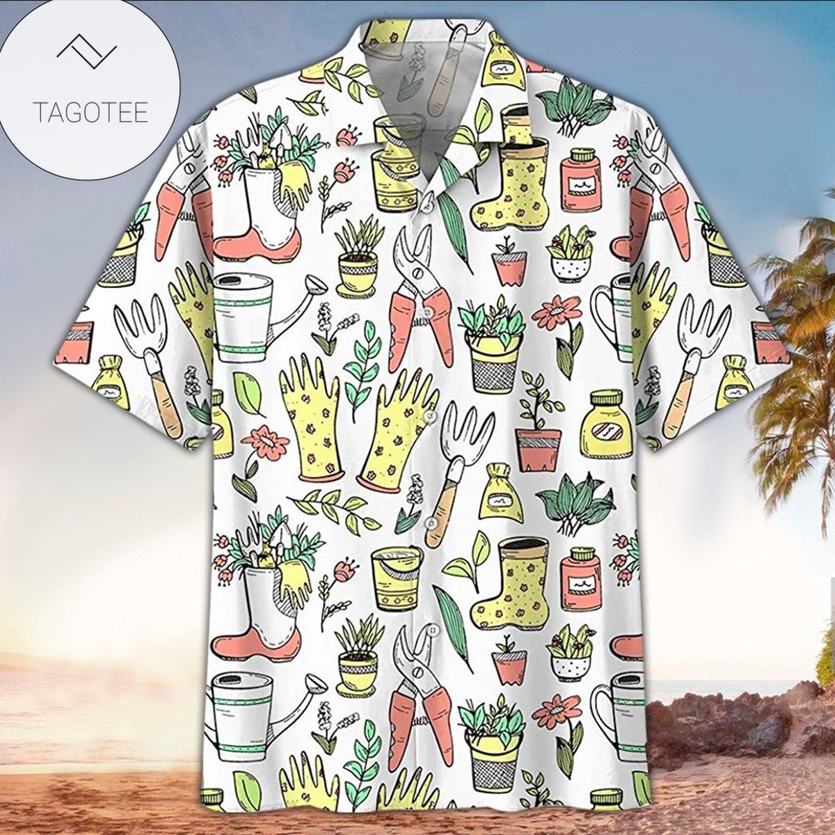 Gardening Aloha Shirt Perfect Hawaiian Shirt For Gardening Lover