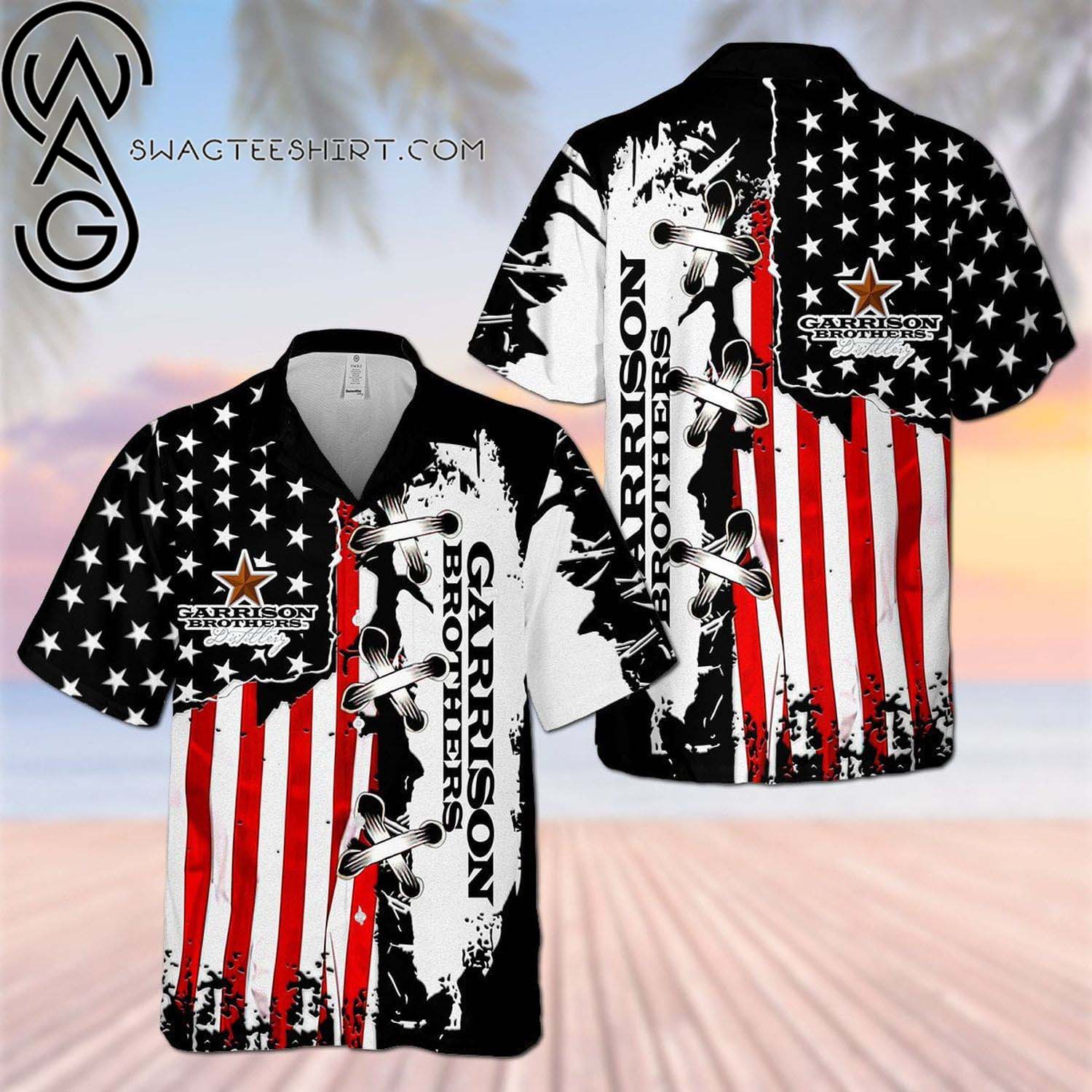 Genesee Light All Over Print Summer Aloha Summer Beach Hawaiian Shirt And Beach Shorts Version White