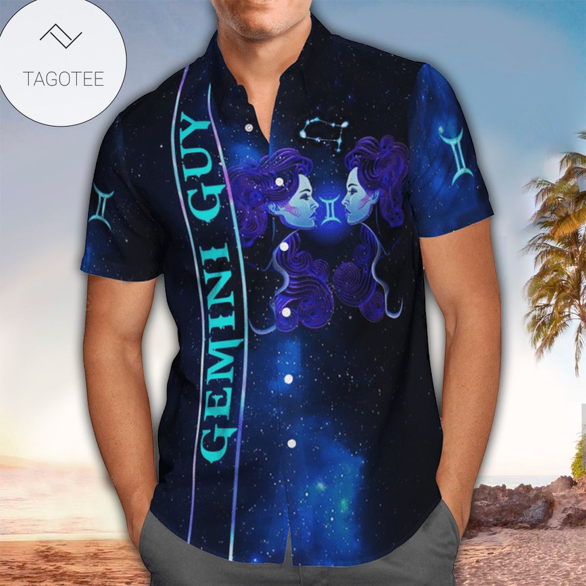 Gemini Hawaiian Shirt Gemini Lover Gifts