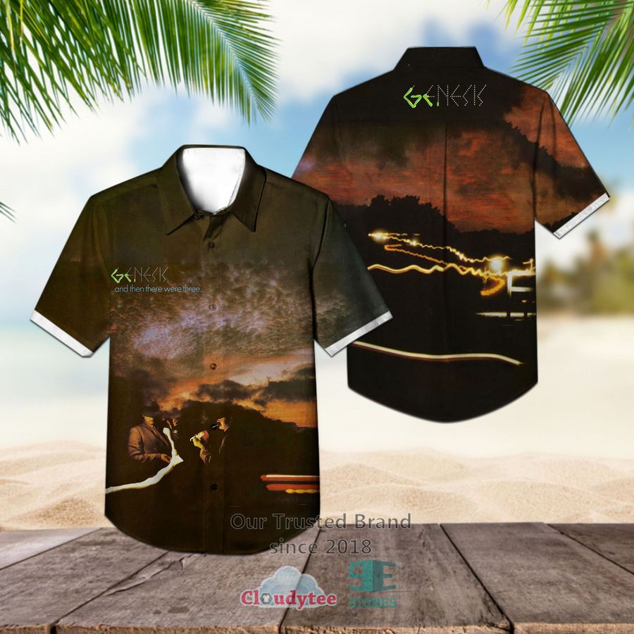 Genesis Calling All Stations Hawaiian Casual Shirt