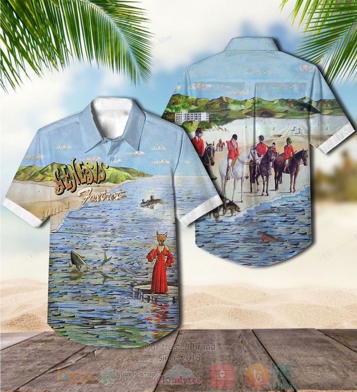 Genesis band Invisible Touch Hawaiian Shirt