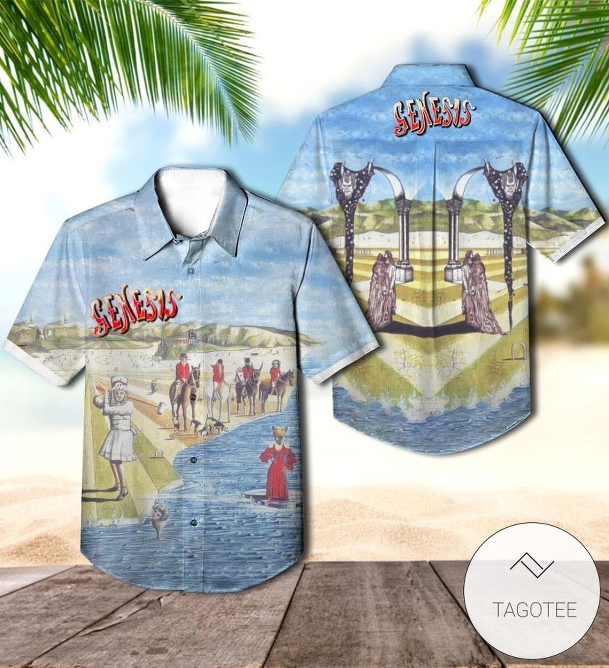 Genesis Studio Album By Genesis Hawaiian Shirt