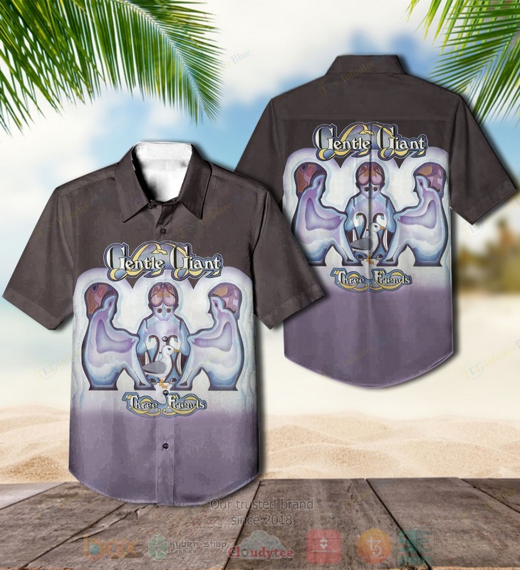 Gentle Giant In a Glass House Hawaiian Shirt