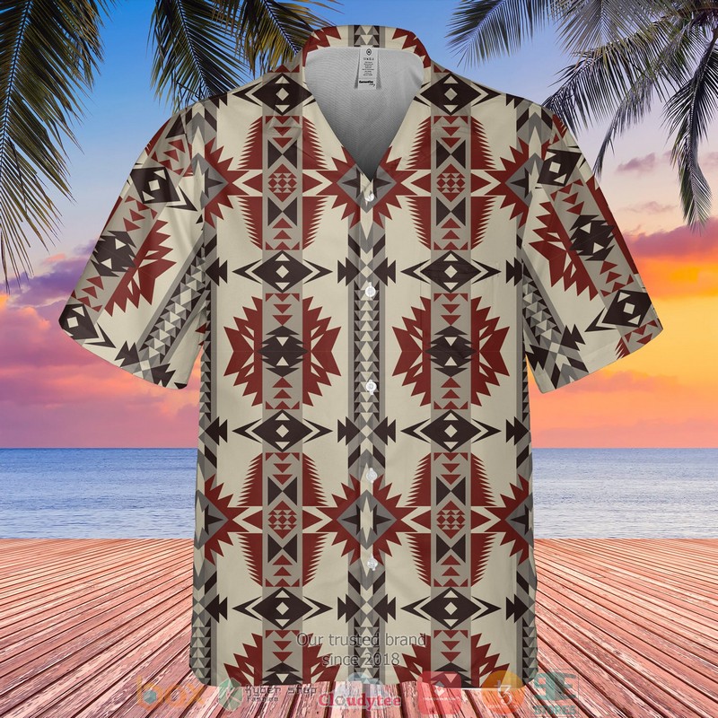 George Washington Colonial Hawaiian Shirt, Short