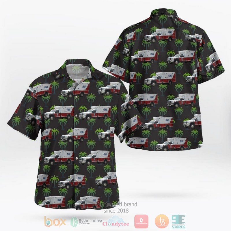 Georgia Atlanta Police Department Ford Police Interceptor Utility 3D Hawaii Shirt