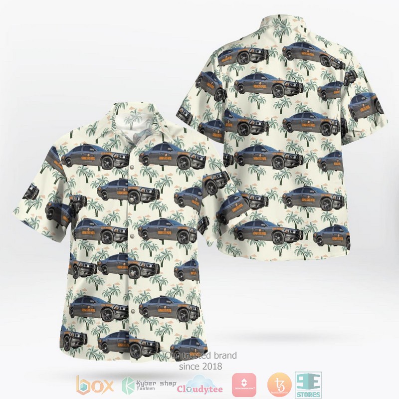 Georgia Tech Yellow Hawaiian Shirt