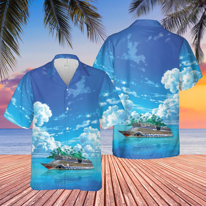 Georgia State Coconut Hawaiian Shirt