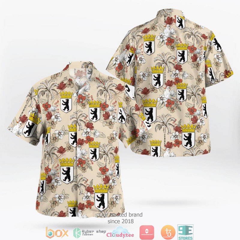 German BVG Class H Electric Multiple Hawaiian Shirt