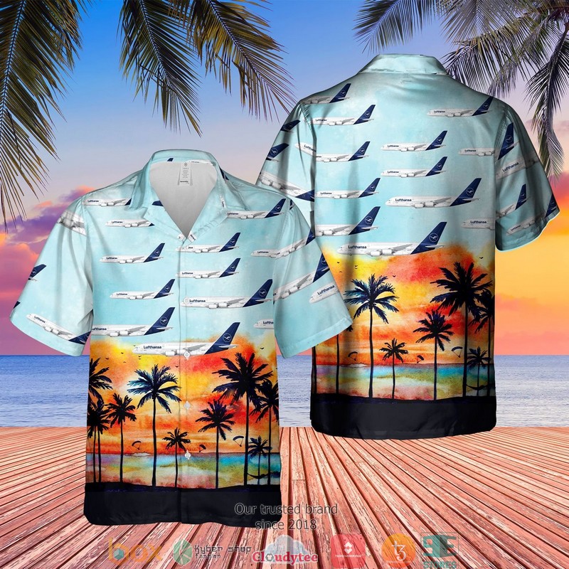 German Flixbus Hawaiian Shirt