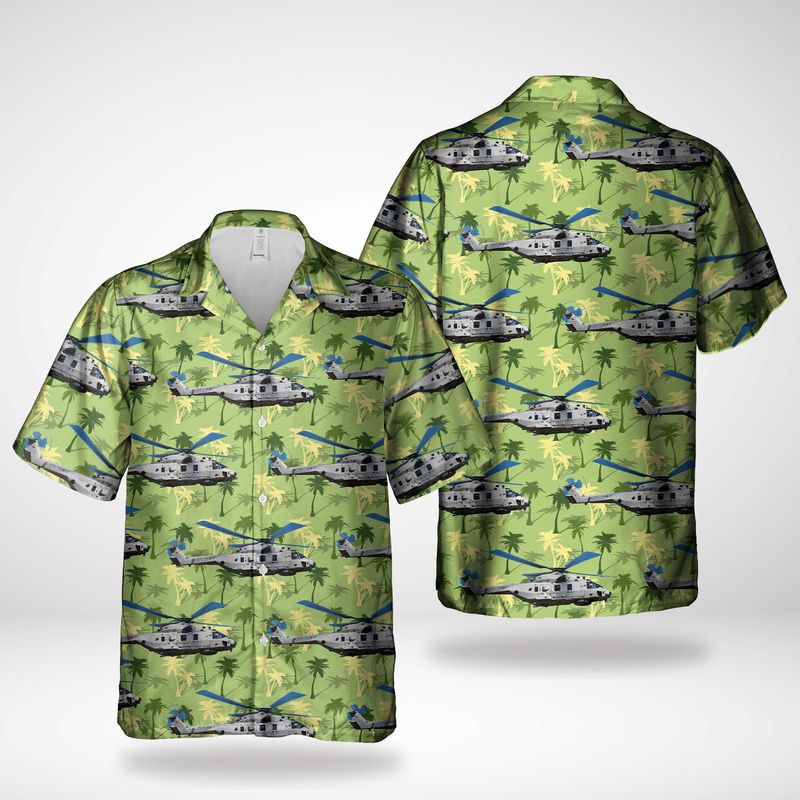 German Navy Deutsche Marine Lockheed P-3C Orion Hawaiian Shirt