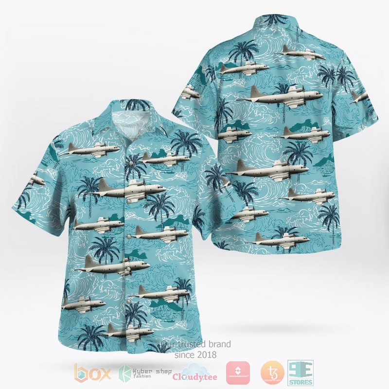 German Navy Lockheed P-3C Orion 3D Hawaii Shirt