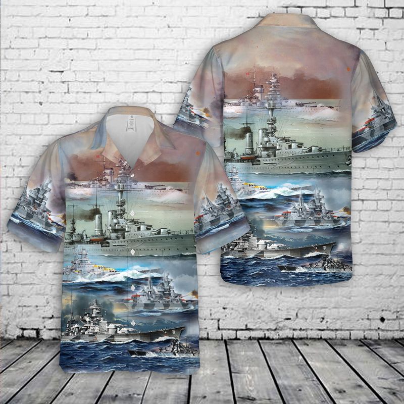 German Navy Kommando Spezialkrafte Marine KSM Hawaiian Shirt