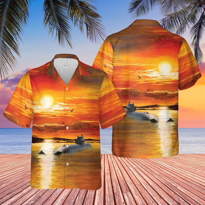 German Navy Westland Sea Lynx Mk88A Hawaiian Shirt