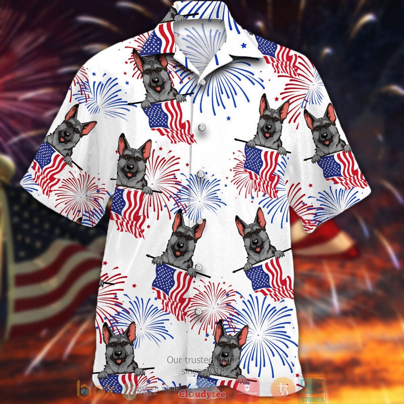 German World War 2 Color Hawaiian Shirt