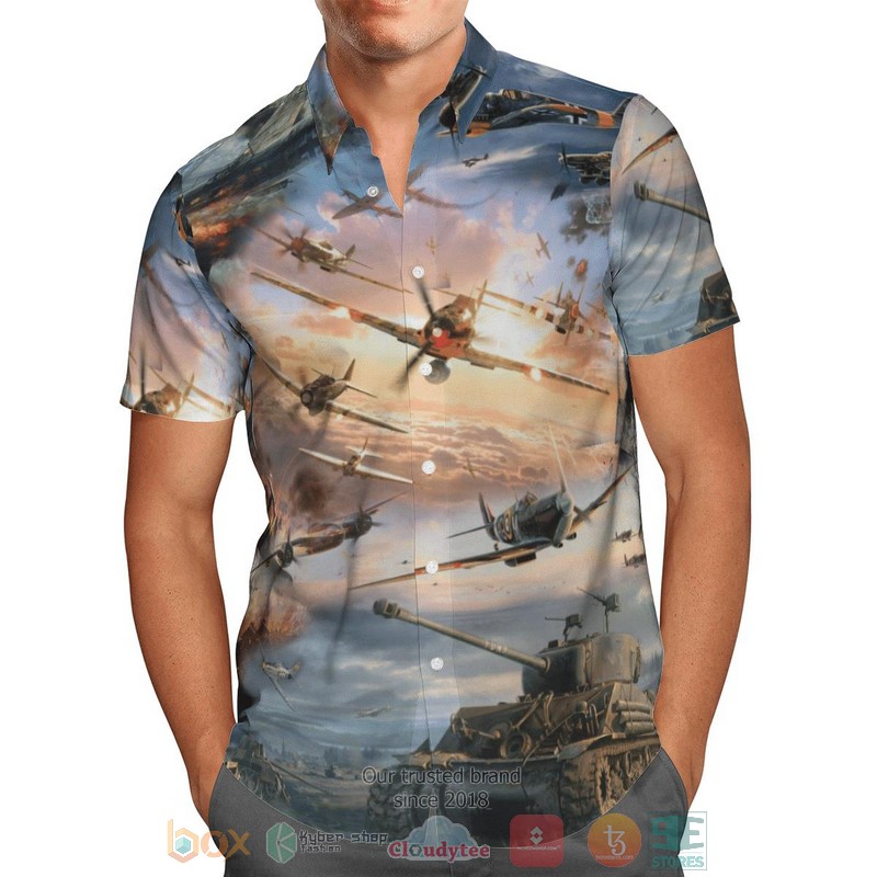 German World War 2 picture Hawaiian Shirt