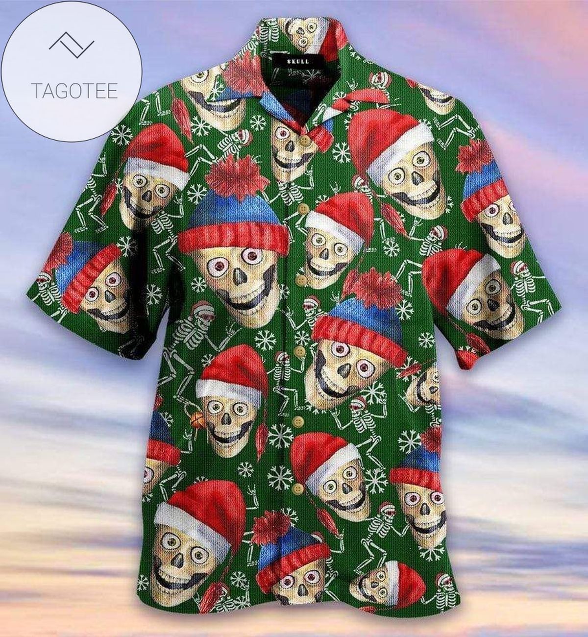 Get Here Funny Dog Merry Christmas Authentic Hawaiian Shirt 2022s