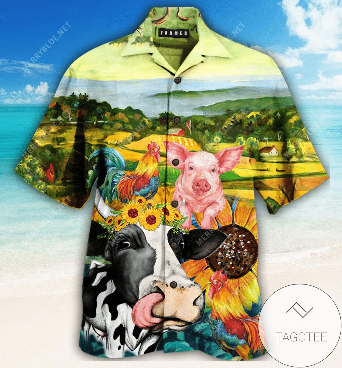 Get Here Funny Floral Tropical Hawaiian Aloha Shirts Dh