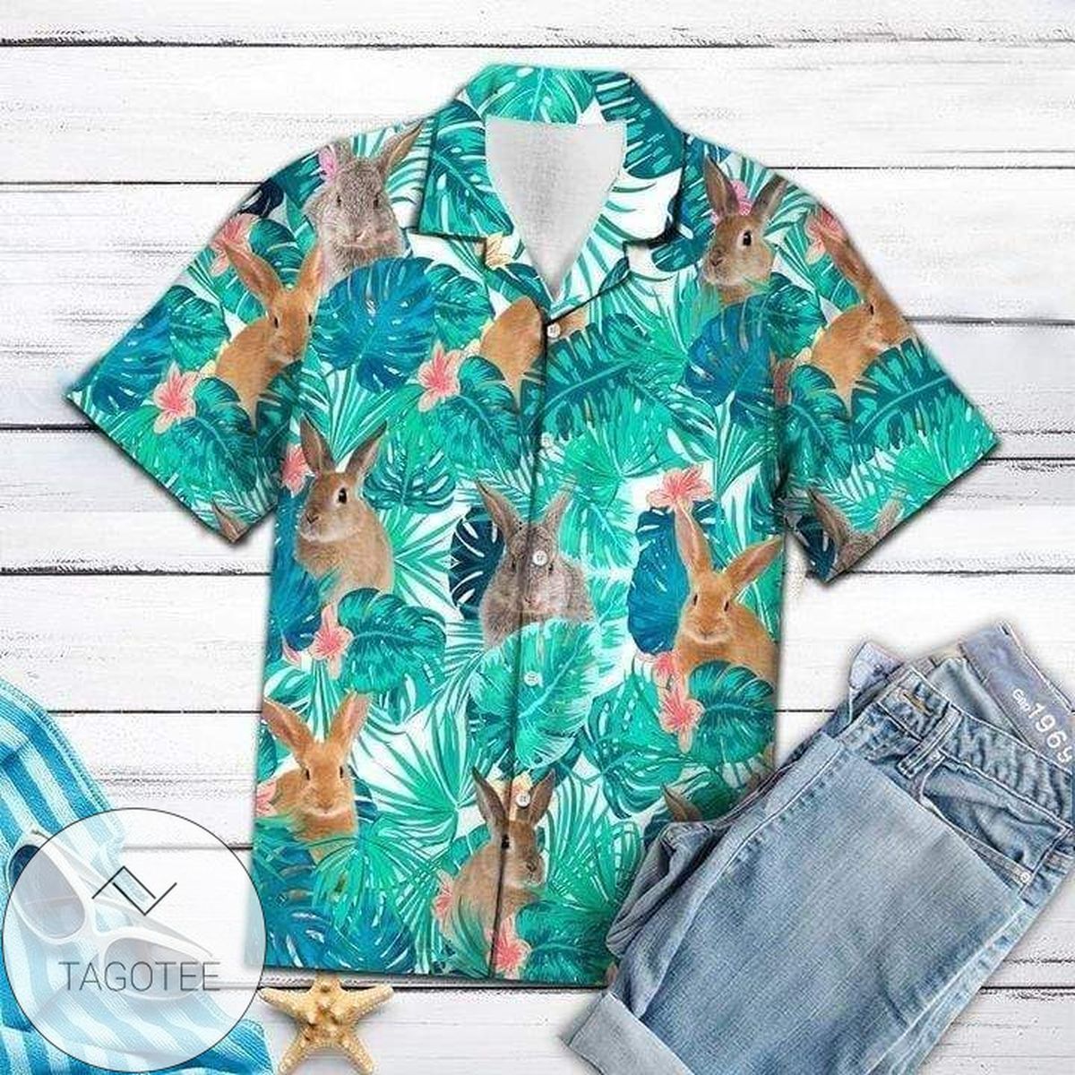 Get Here Happy Easter Hawaiian Aloha Shirts