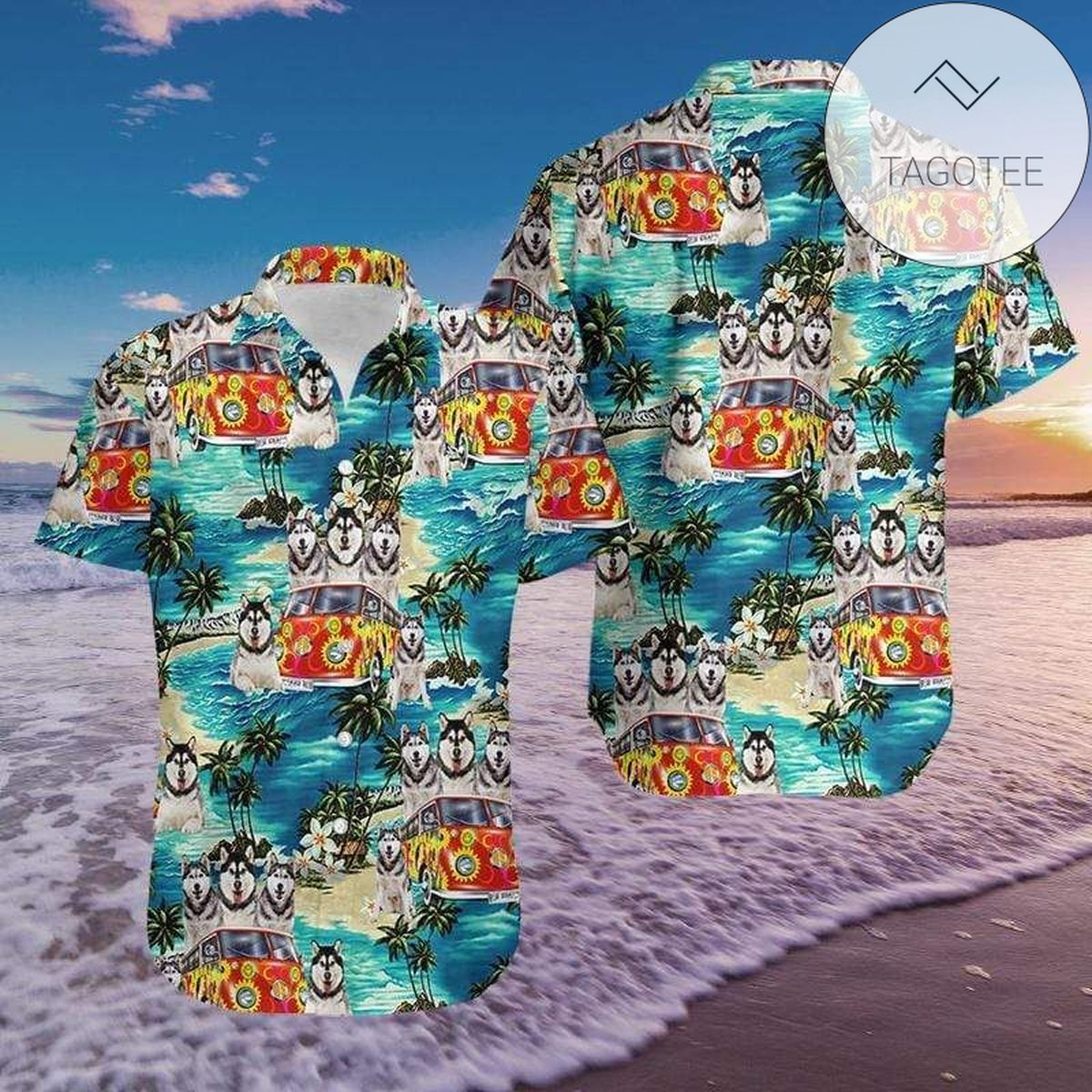 Get Here Home Is Where My Dog Is Unisex Authentic Hawaiian Shirt 2022