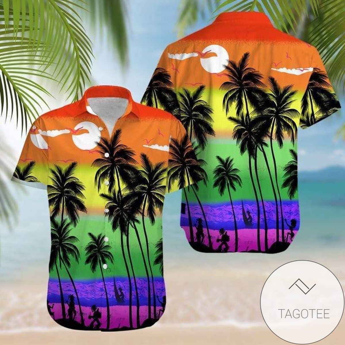 Get Here Lgbt Pride Cool Art Full Hawaiian Shirts