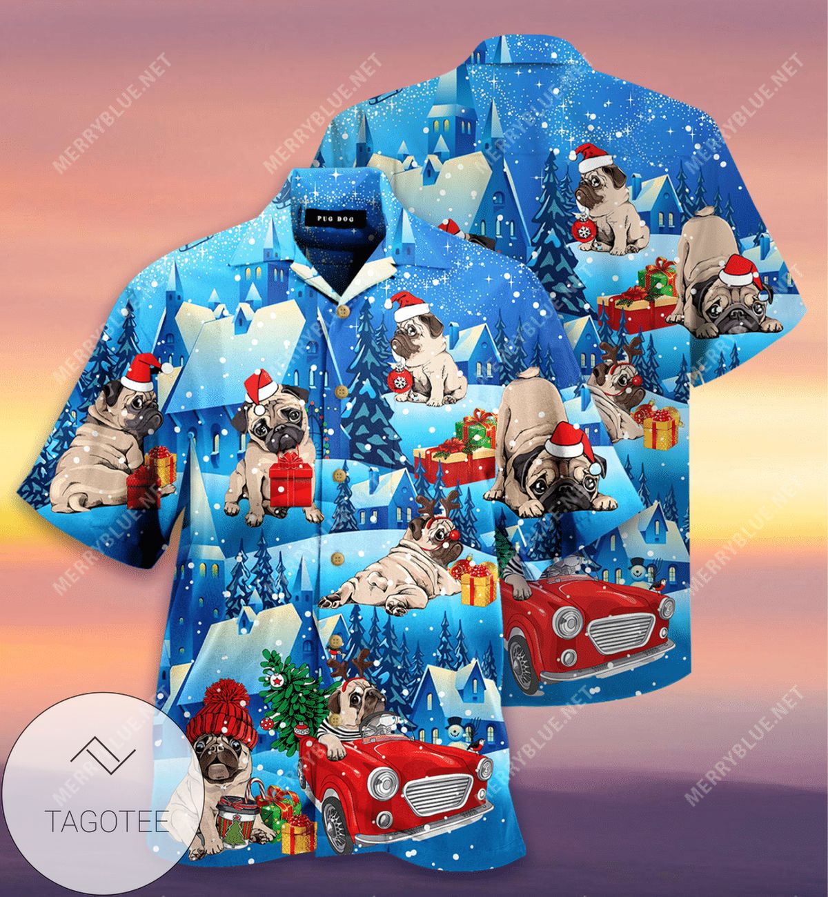 Get Here Mens Hawaiian Shirts Floral Birds Pattern