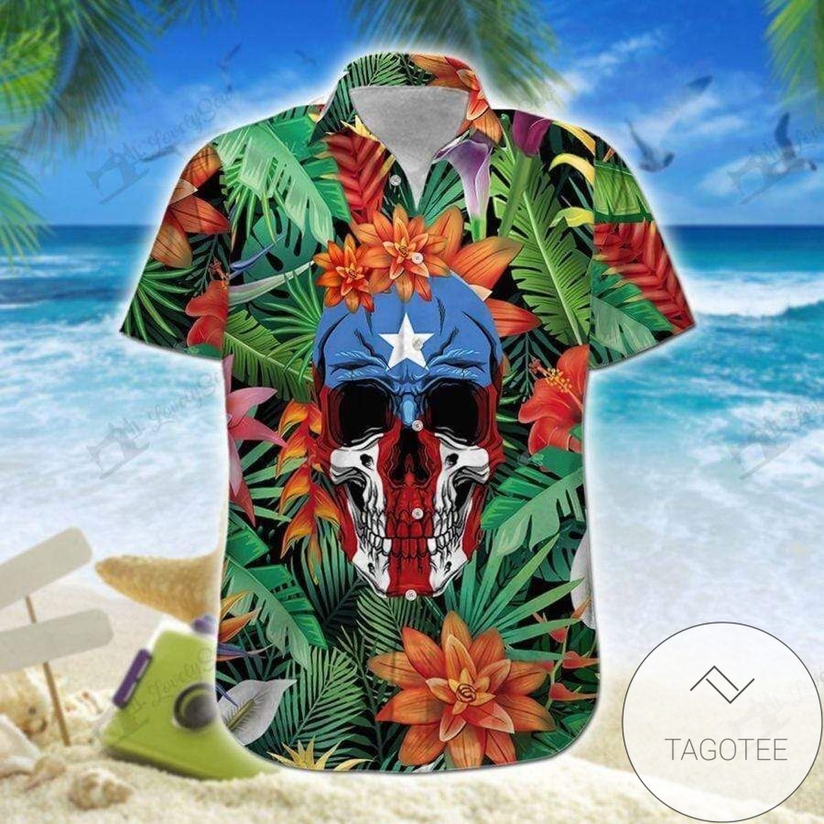 Get Here Poker Chip Casino Unisex Hawaiian Shirt V