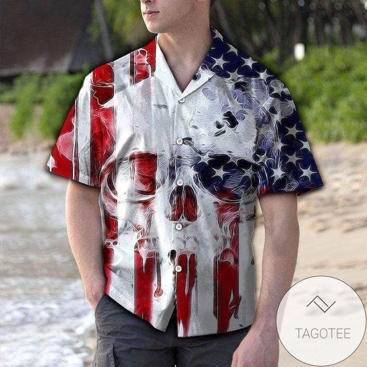 Get Here Rocket Bowling Pin Unisex Hawaiian Aloha Shirts