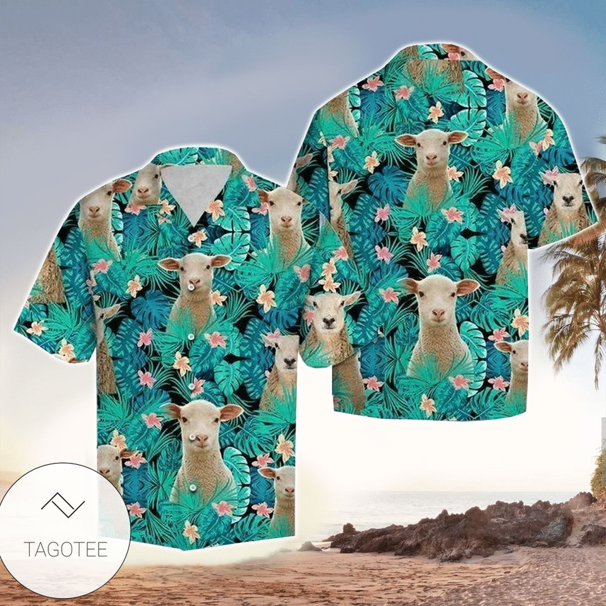 Get Here Sea Turtle Map Hawaiian Aloha Shirts