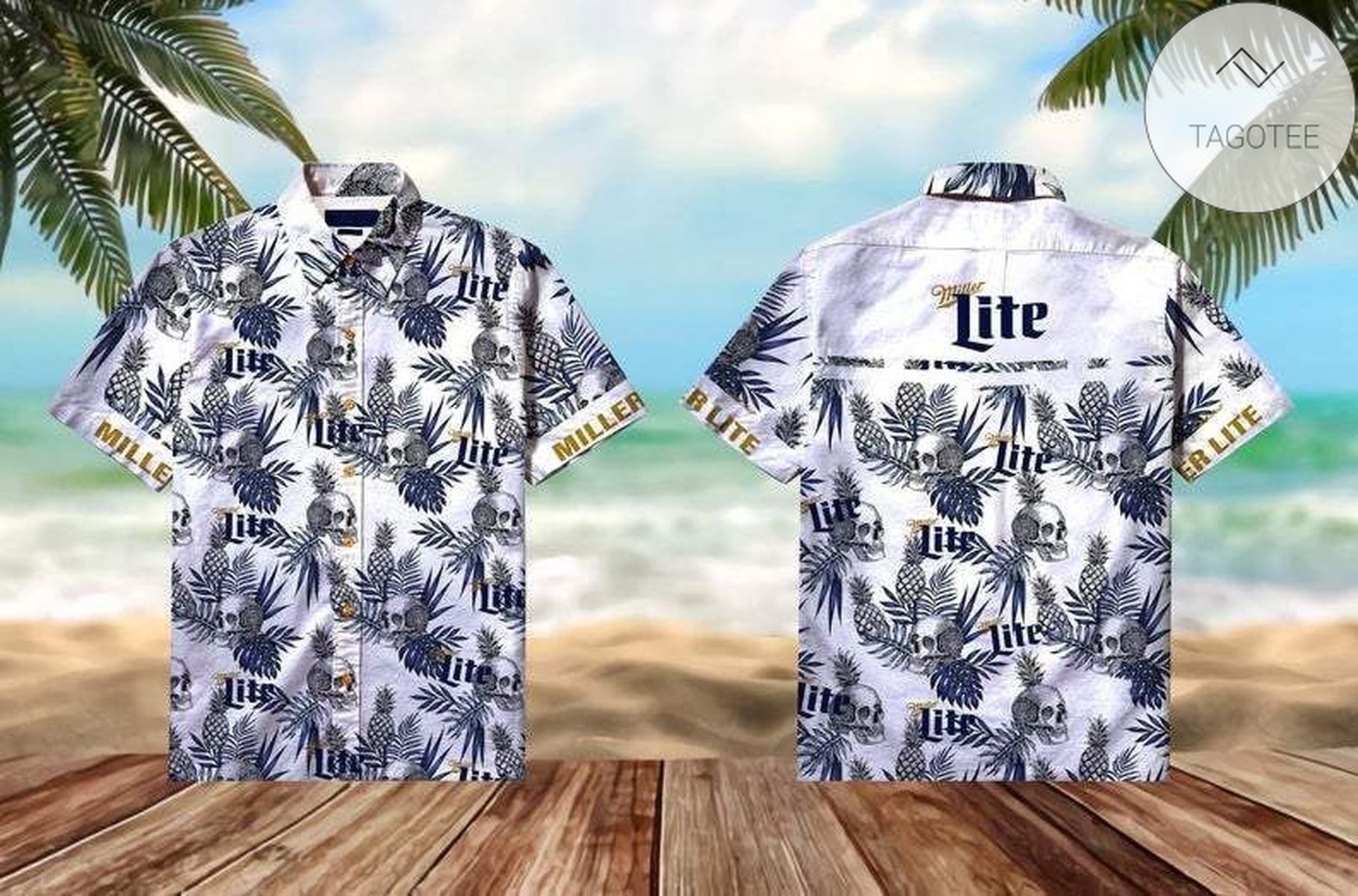 Get Here Skull Pineapple Tropical Unisex Aloha Authentic Hawaiian Shirt 2022s H