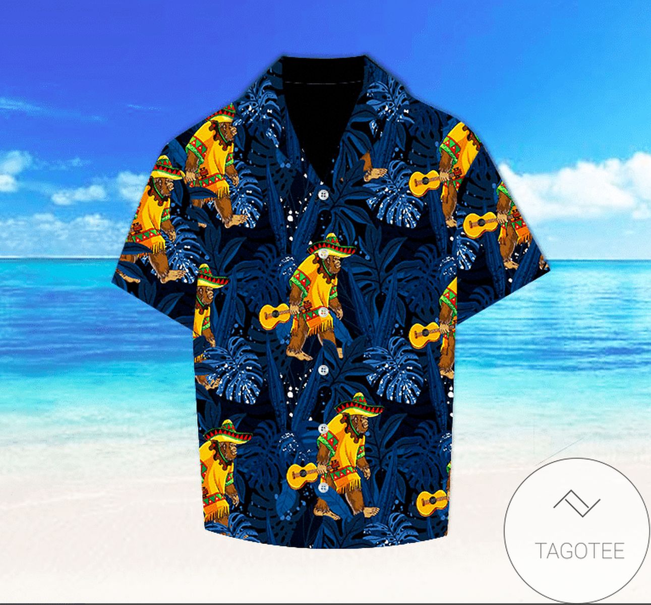 Get Here Summer Paradise Golden Retriever Hawaiian Aloha Shirts