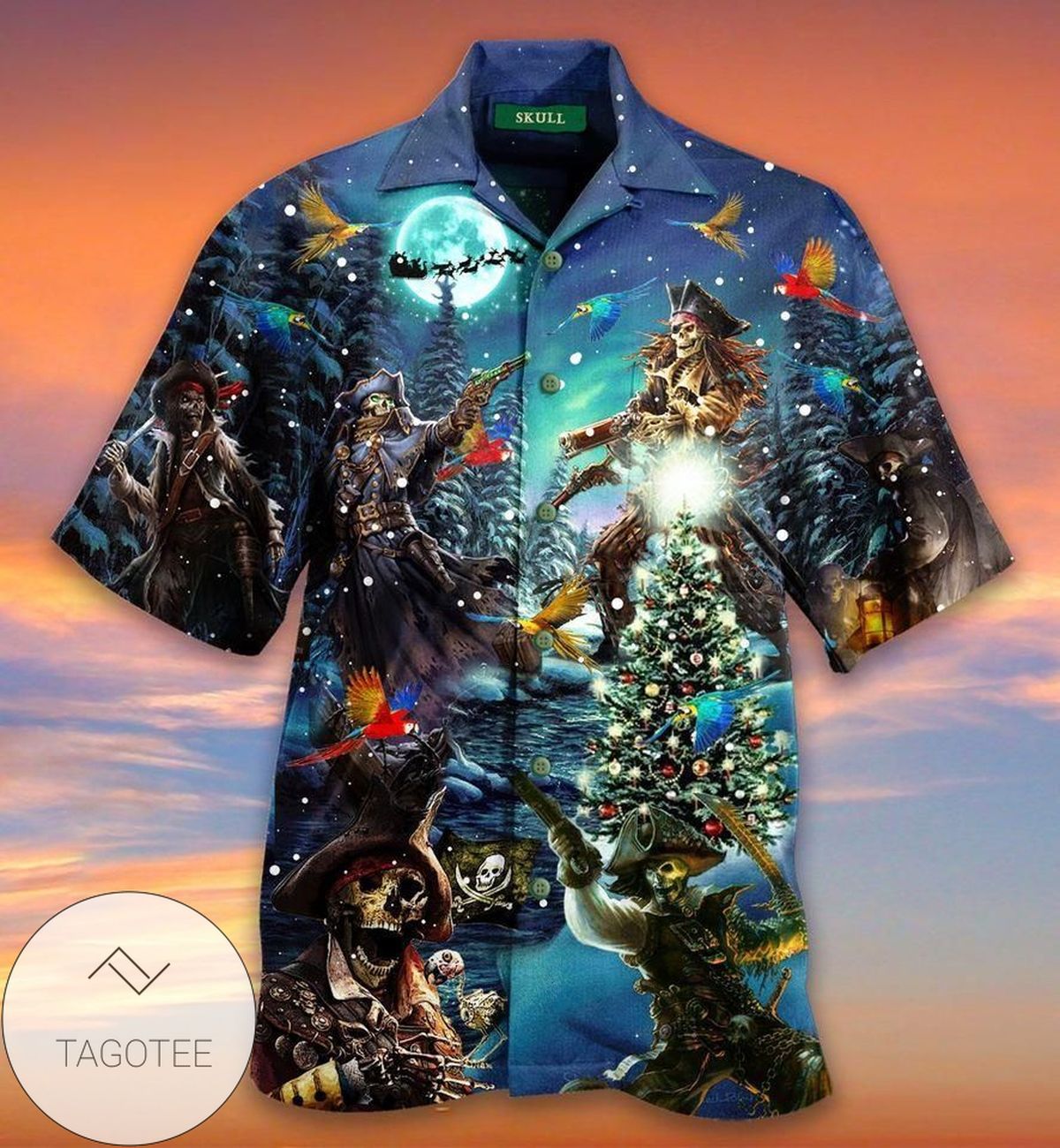 Get Now Horsing Around Holiday Christmas Unisex Hawaiian Shirt