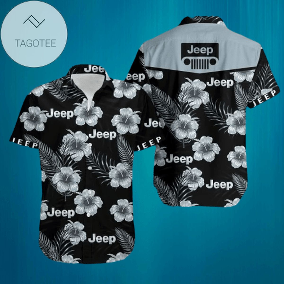 Get Now Jeep Red And Black Unisex 2022 Authentic Hawaiian Aloha Shirts