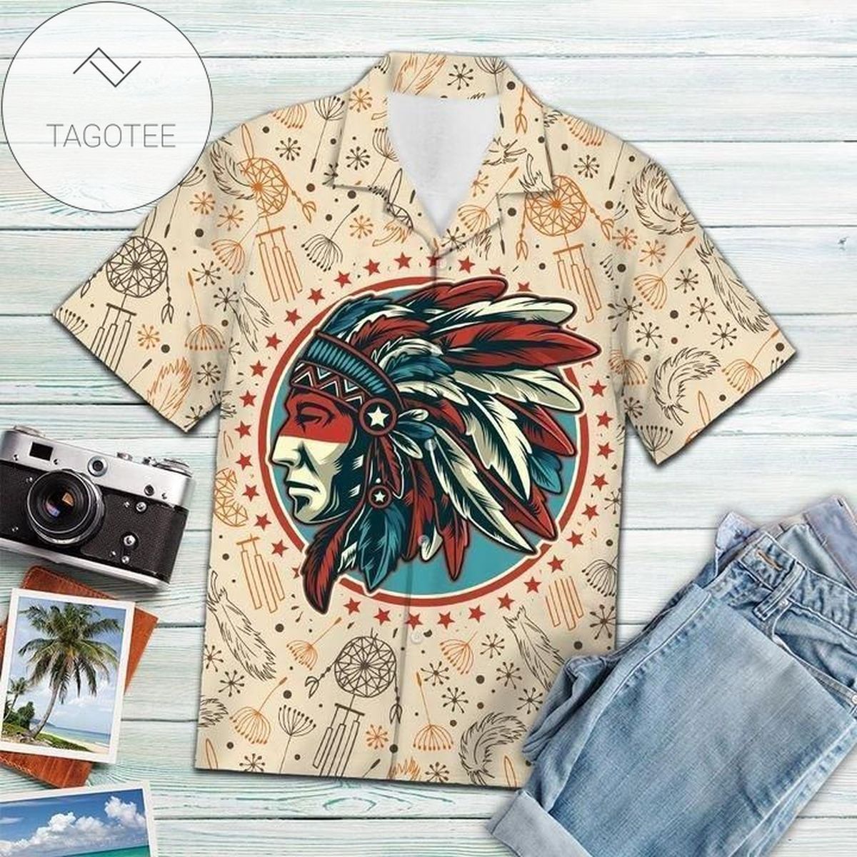 Get Now Native Tropical Hawaiian Shirt