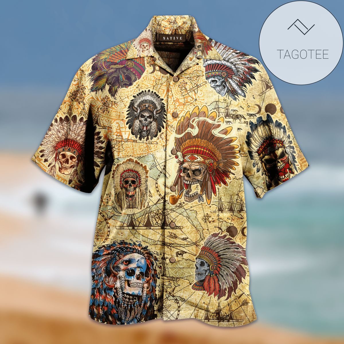 Get Now Native Tropical Hawaiian Shirt