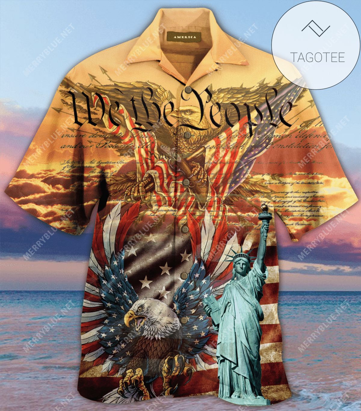 Get Now Paradise Red Wine Hawaiian Shirt