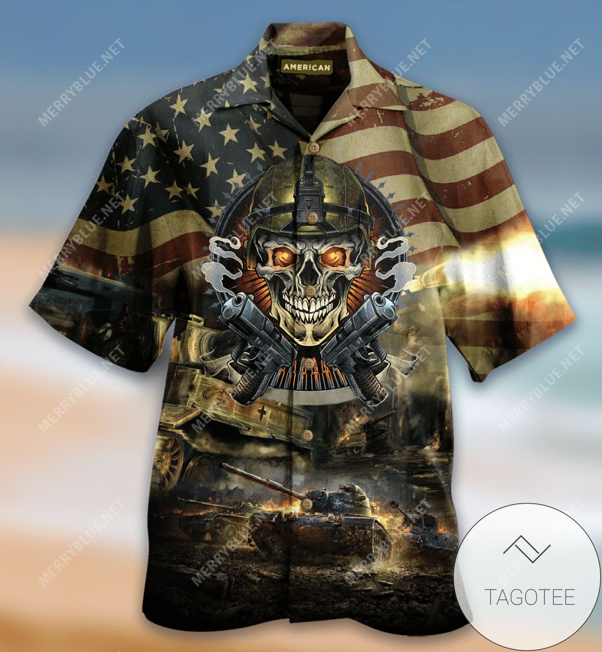 Get Now Texas American 2022 Authentic Hawaiian Aloha Shirts