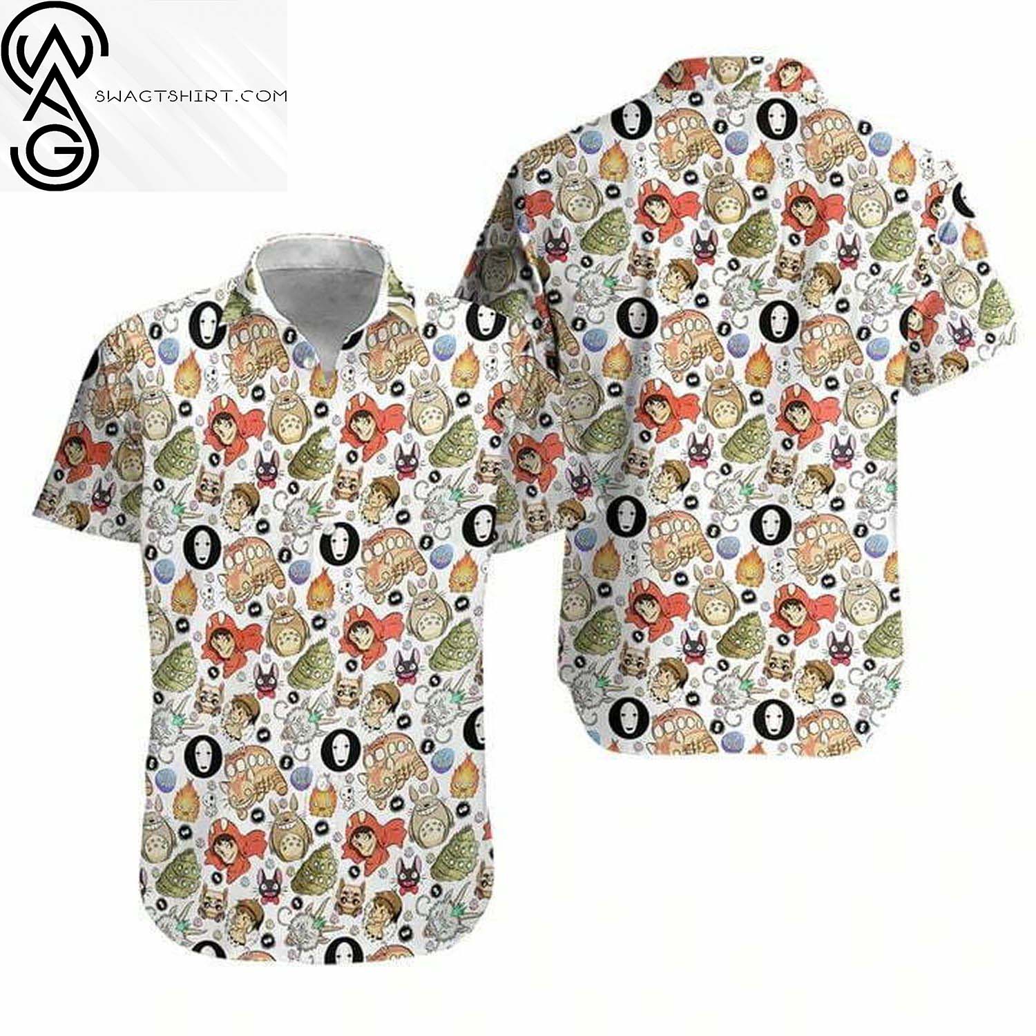 Ghost Pokemon Summer Full Printing Hawaiian Shirt