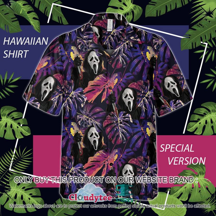 Ghost Pokemon Hawaiian Shirt, Short