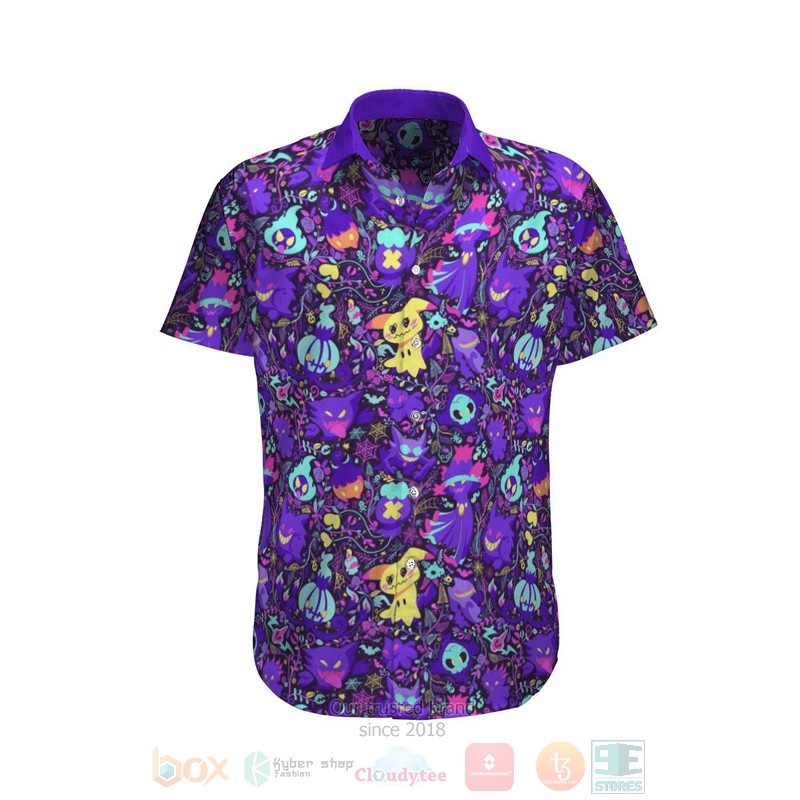 Ghost Pokemon Summer Hawaiian Shirt