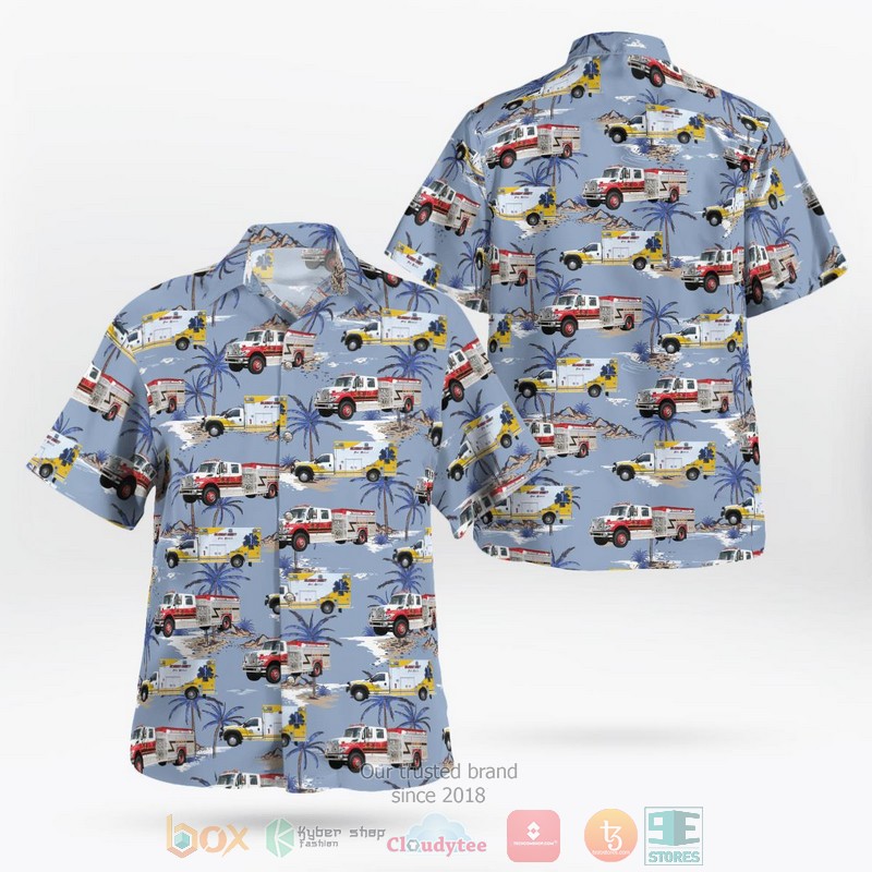 Gilbert Fire Department Gilbert Arizona Hawaiian shirt