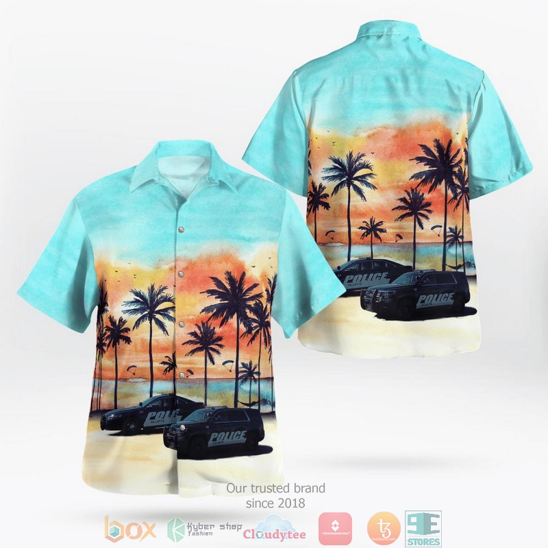 Gillette Police Department Gillette Wyoming Hawaiian shirt