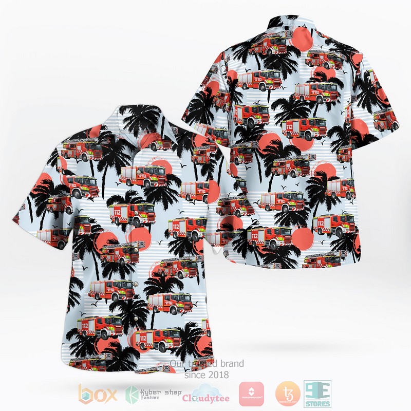 Glade Spring Fire Department Hawaiian Shirt