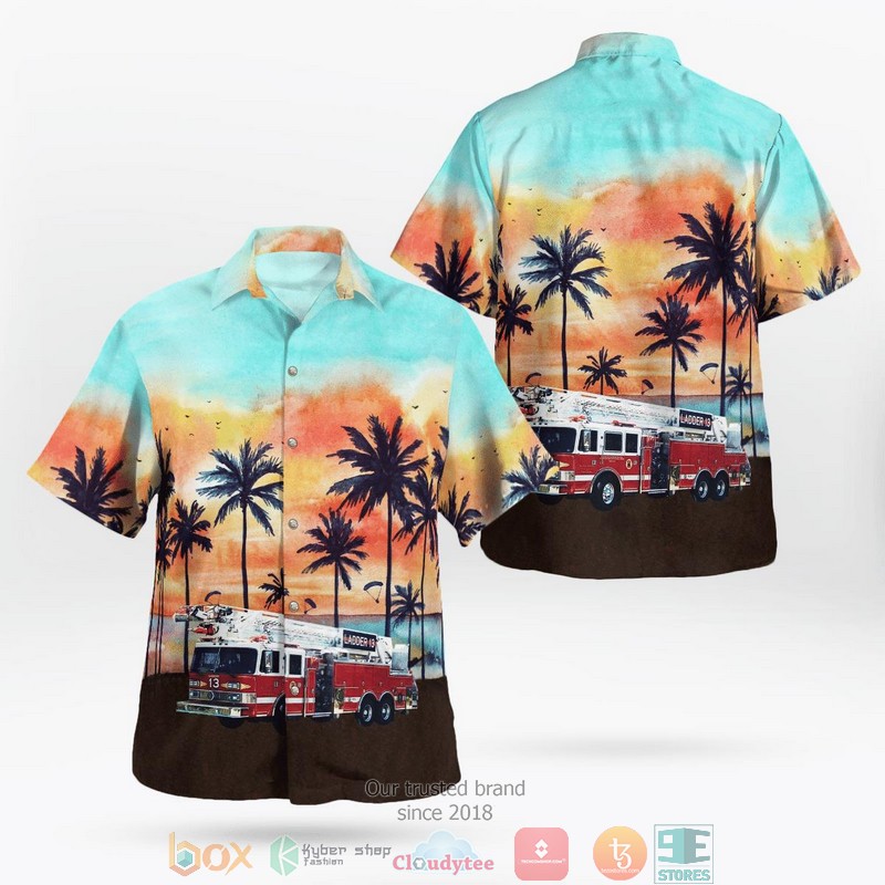 Glade Spring Fire Department Hawaiian Shirt