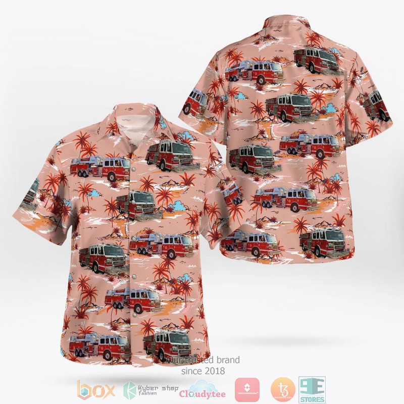 Glendale Police Department Arizona Fleet Hawaiian Shirt