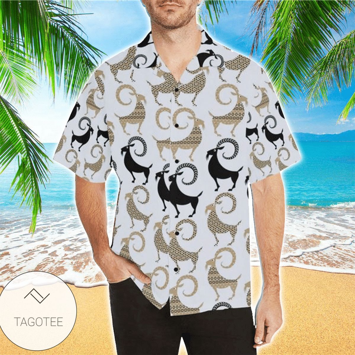 Goat Hawaiian Shirt