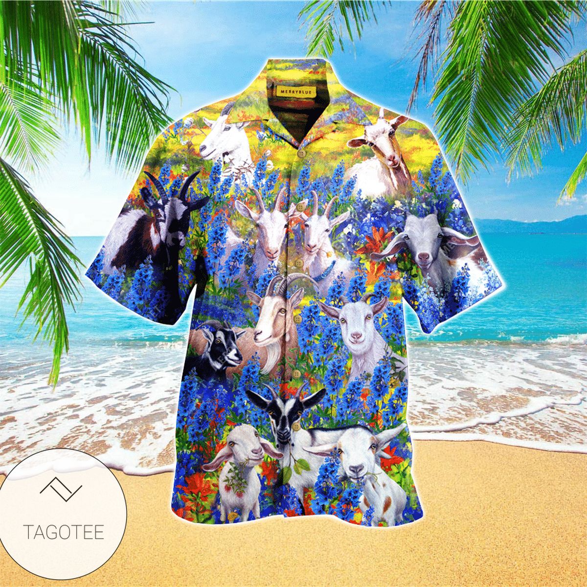 Goats In Happy Farm 2022 Authentic Hawaiian Shirts