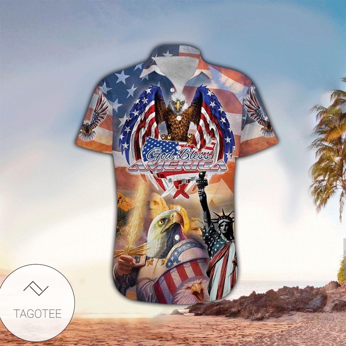 God Bless American Farmer Hawaiian Shirts 101220dh