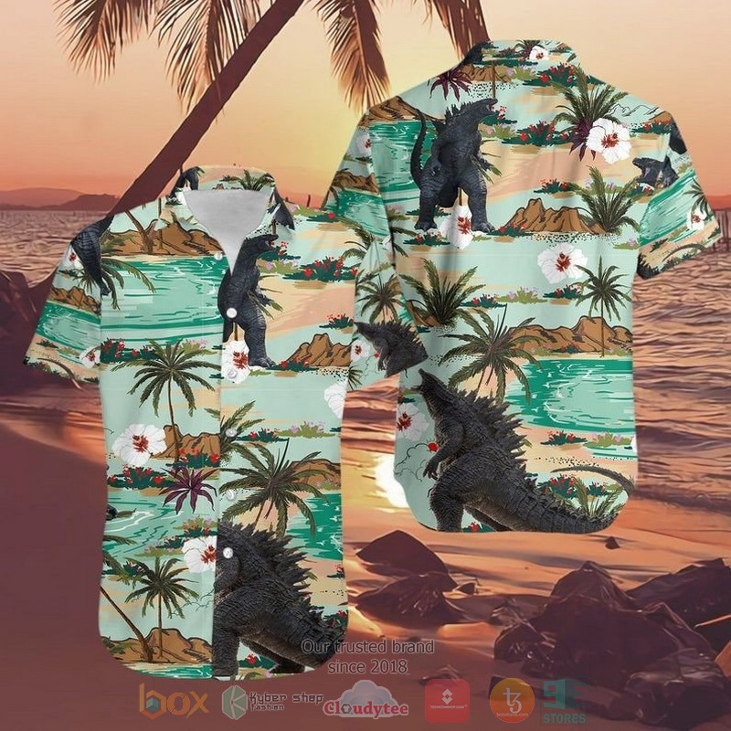 Godzilla World Fashion Hawaiian Shirt