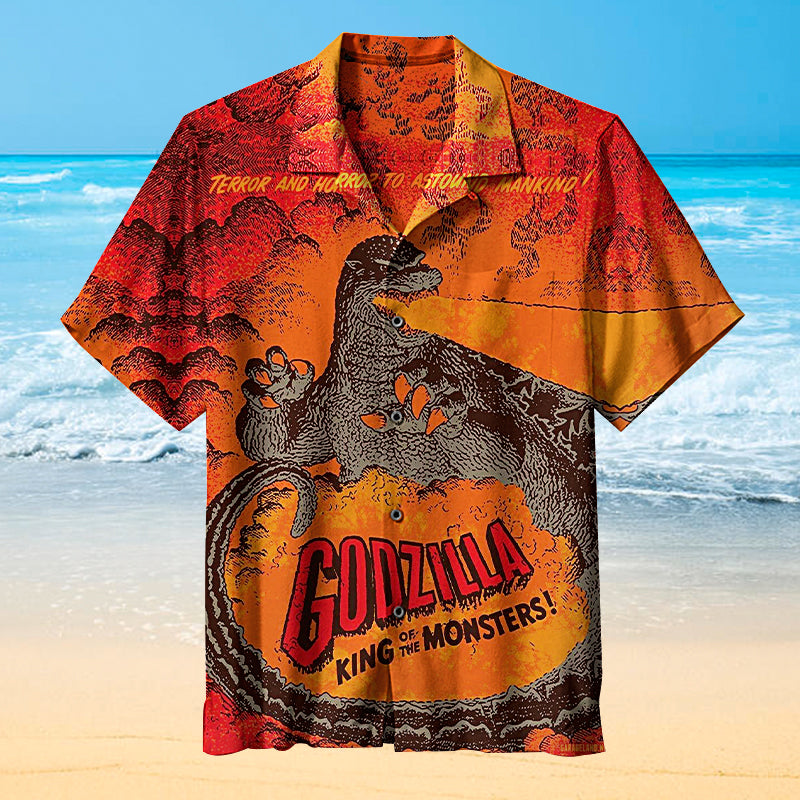 Godzilla 2000 Get Ready To Crumble Hawaiian Shirt